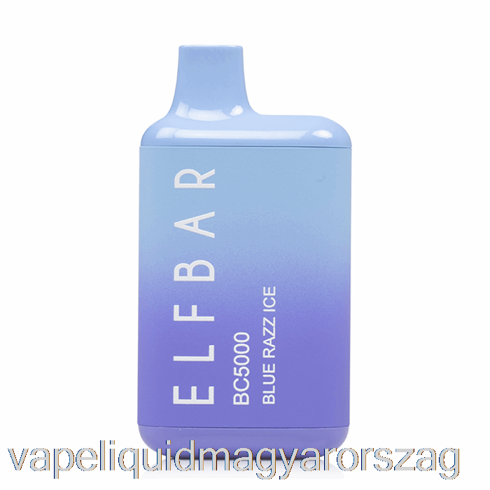 Bc5000 0% Nulla Nikotin Eldobható Kék Razz Ice Vape Folyadék